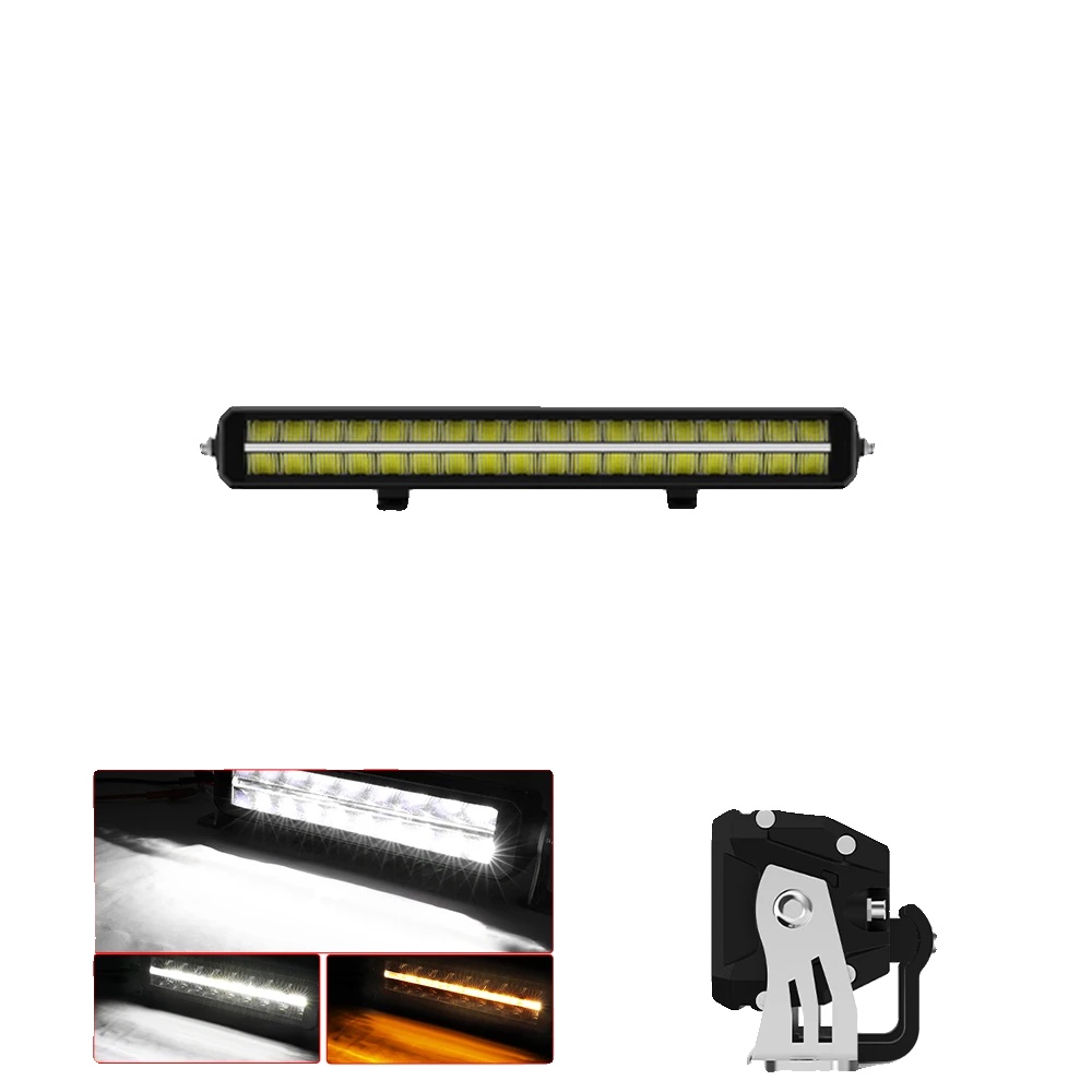 Led-lichtleiste, Dual Row, Kombi-strahl, 22 Zoll Mit Dt Draht