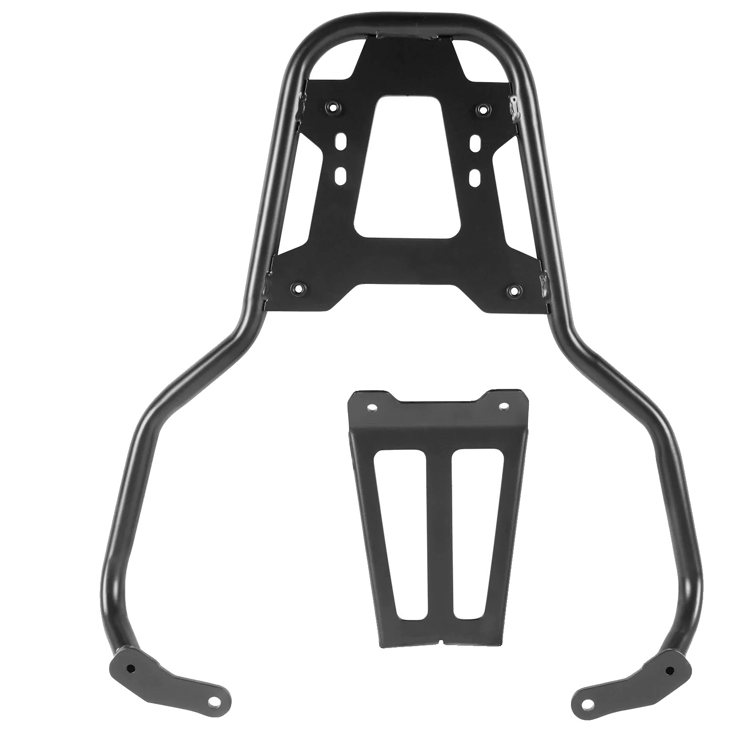 Hinterer Gepäckträger, Passend Für Vespa Gts300, Langlebige Stahlkonstruktion, Schwarz