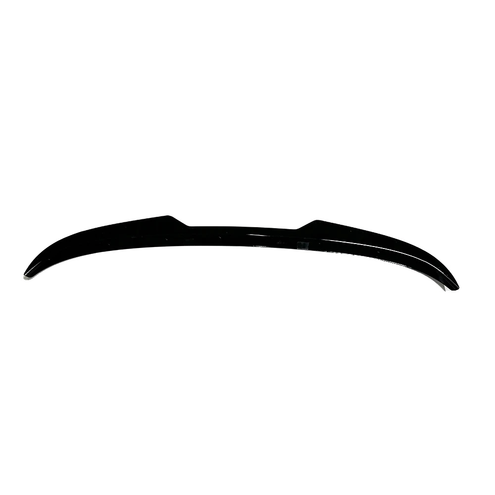 Heckklappen-spoiler, Glänzendes Schwarz Abs, Aerodynamisches Design, Schwarz