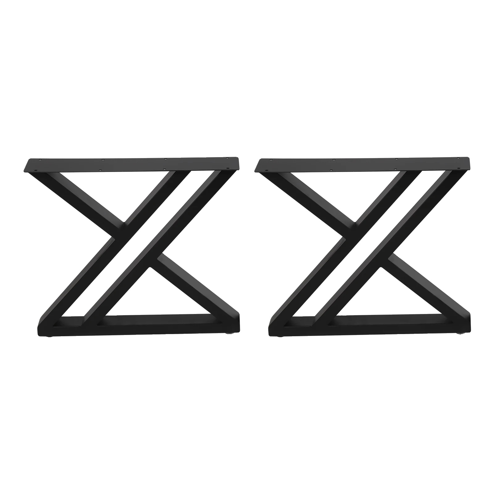 Möbelbeine, Schwerlaststahl, Modernes Industriedesign, Schwarz