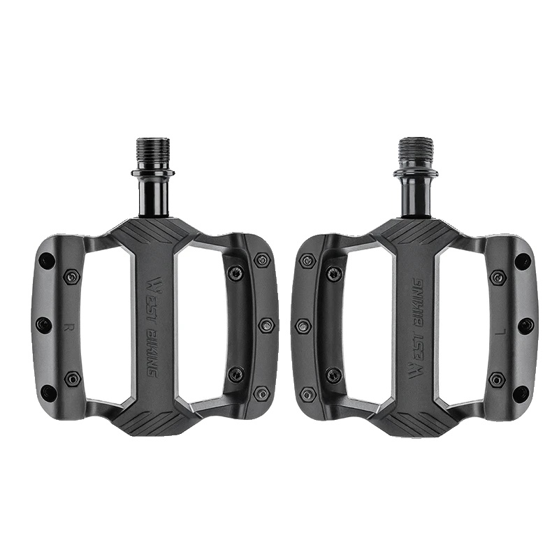 Fahrradpedale, Ultraleicht, Rutschfestes Design, Schwarz