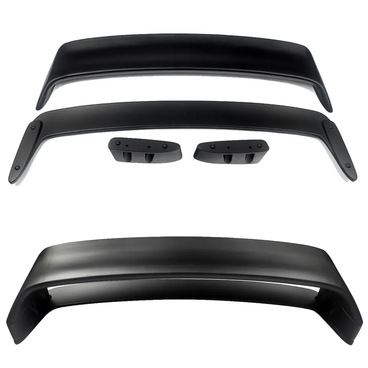 Heckspoiler, Gt-stil, Passt Für Luxus-sportlimousine E36 & M3, Matte Schwarz