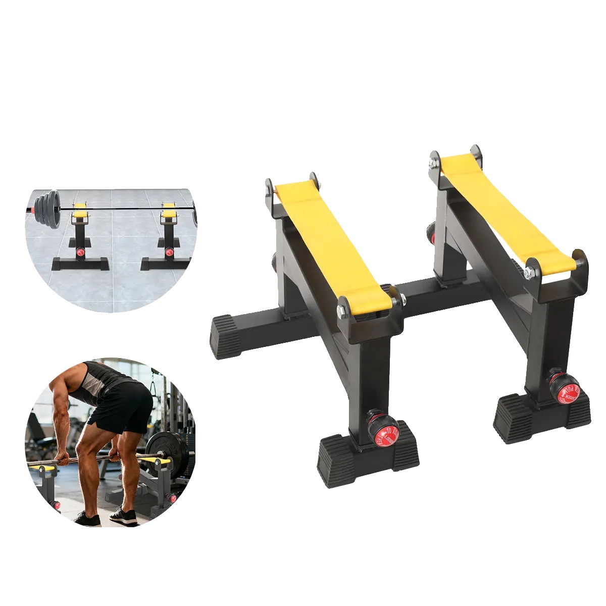 Deadlift Jack, Kohlenstoffstahl, Höhe 30-40 Cm, Tragfähigkeit 300 Kg, Gewicht 11 Kg, Höhenverstellbar