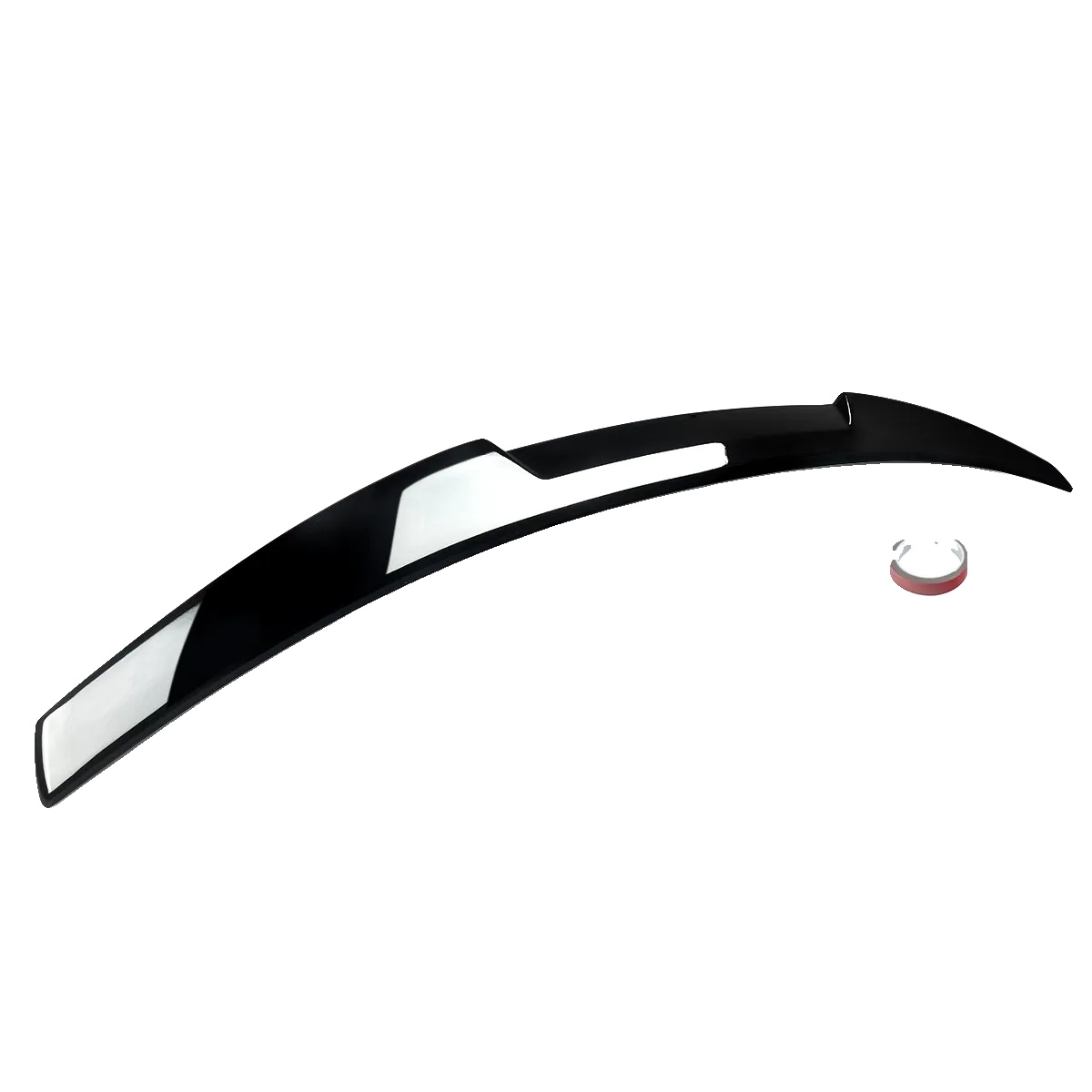Heckspoiler, Verbessert Die Aerodynamik, Langlebiges Abs-material, Glänzendes Schwarz