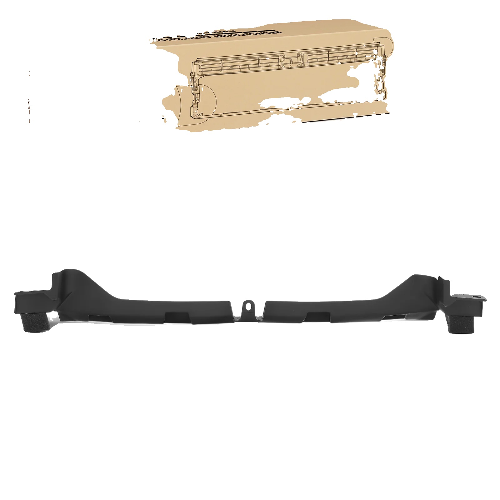 Querträger, Hochfester Stahl, Kompatibel Mit Mazda Cx-5 Gh Ke 2013-2016, Frontinstallation, Austauschteilnummer Kd45501c0, Ma1225144c