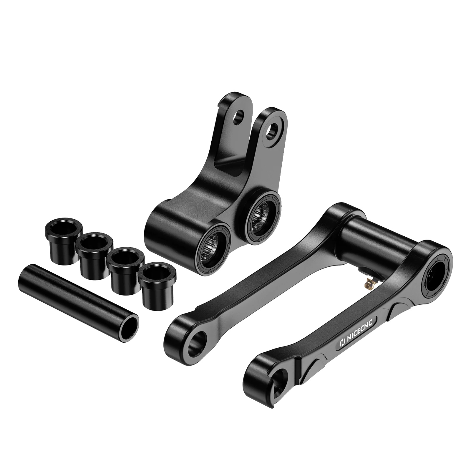Absenkungslink Für Yamaha Yz125 Yz250, Leichtes Aluminium, Verbesserte Stabilität, Schwarz