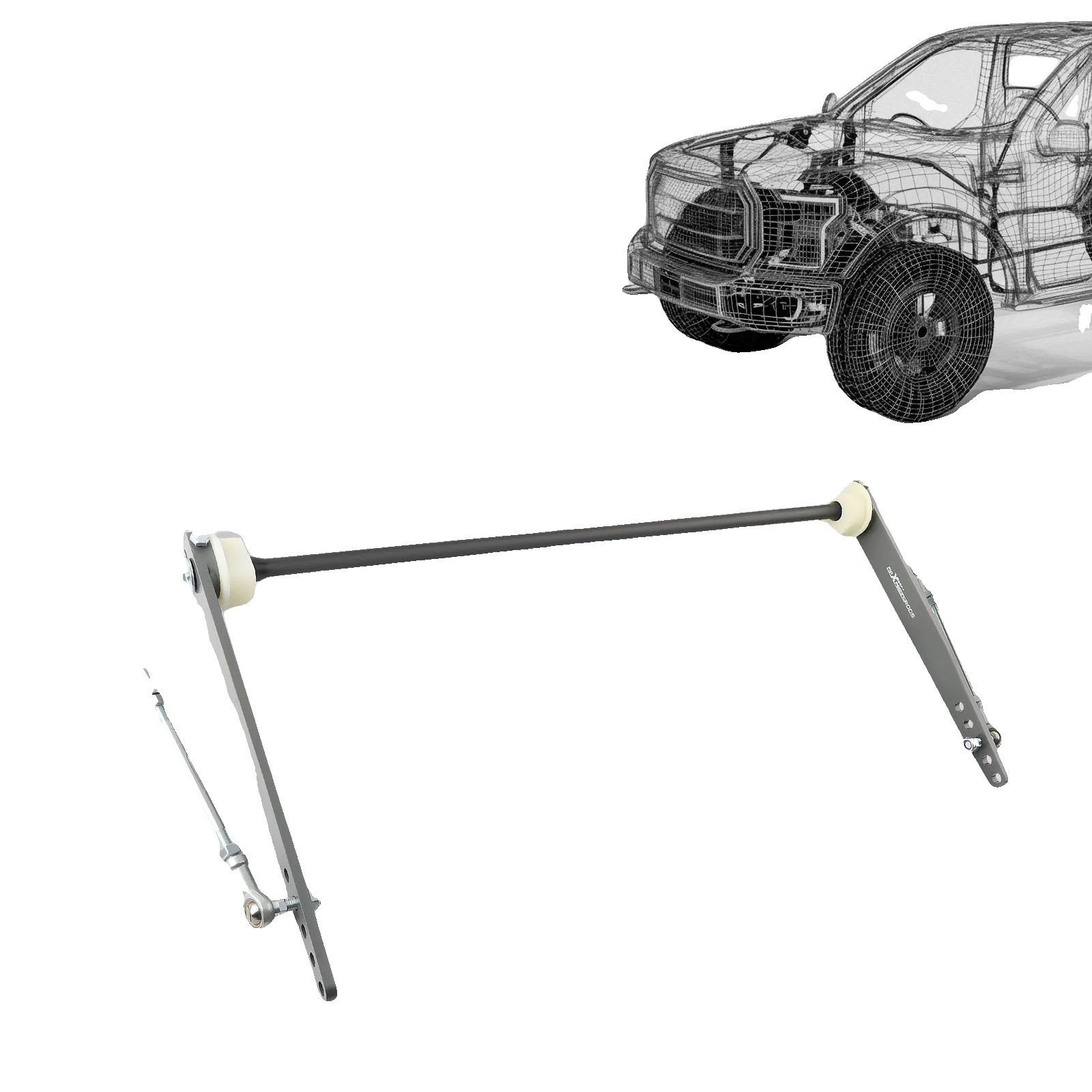 Vorderer Stabilisator-kit, Stahl, 105,7 Cm Länge, 14 Cm Breite, 10 Cm Höhe, 7750 G Gewicht