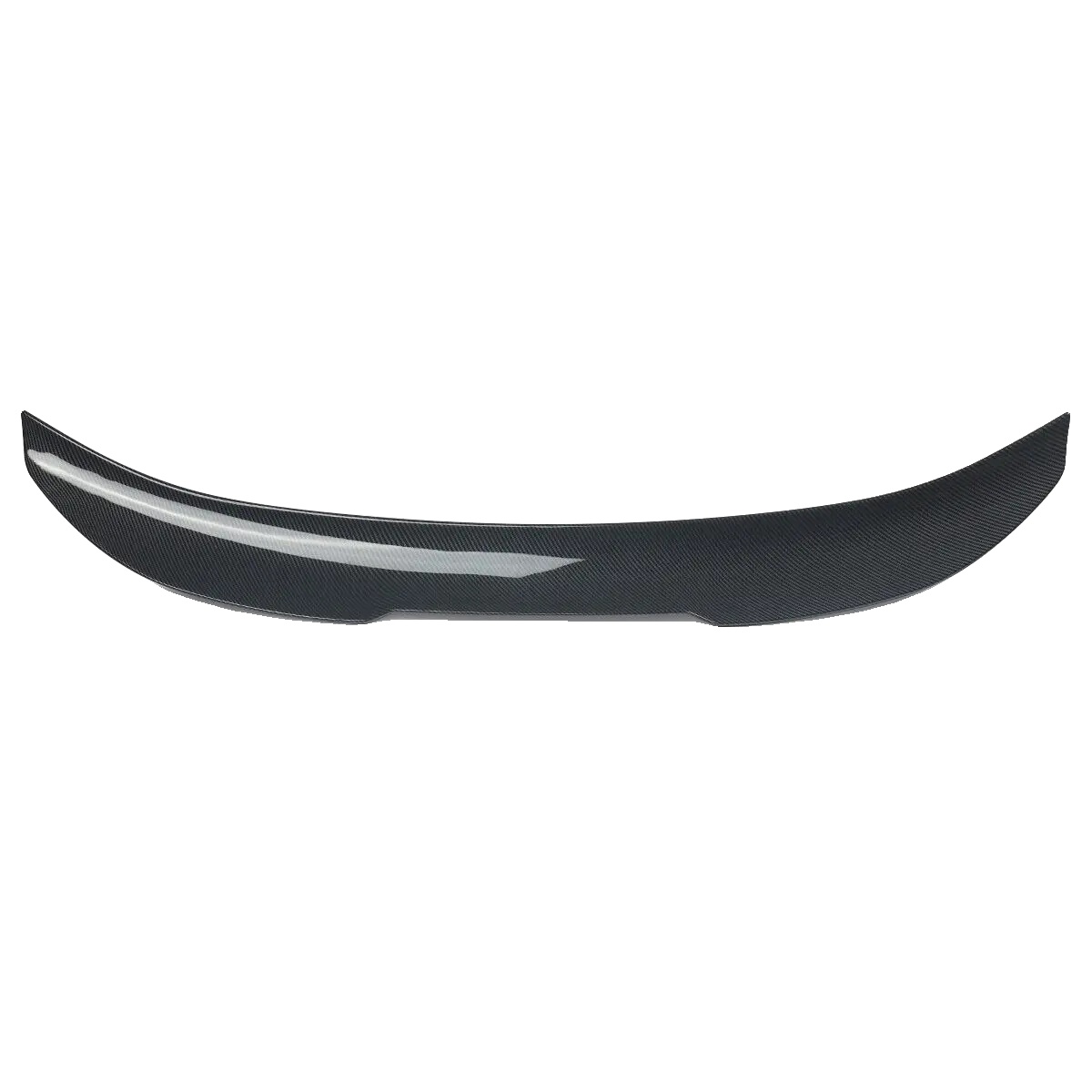 Kofferraumspoiler, Highkick Duckbill Stil, Carbonfaser-optik, Wie Gezeigt