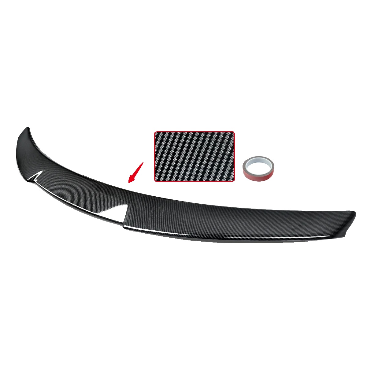 Heckspoiler, Abs-material, Maßgeschneidert Für Audi A5, Kohlefaser-look