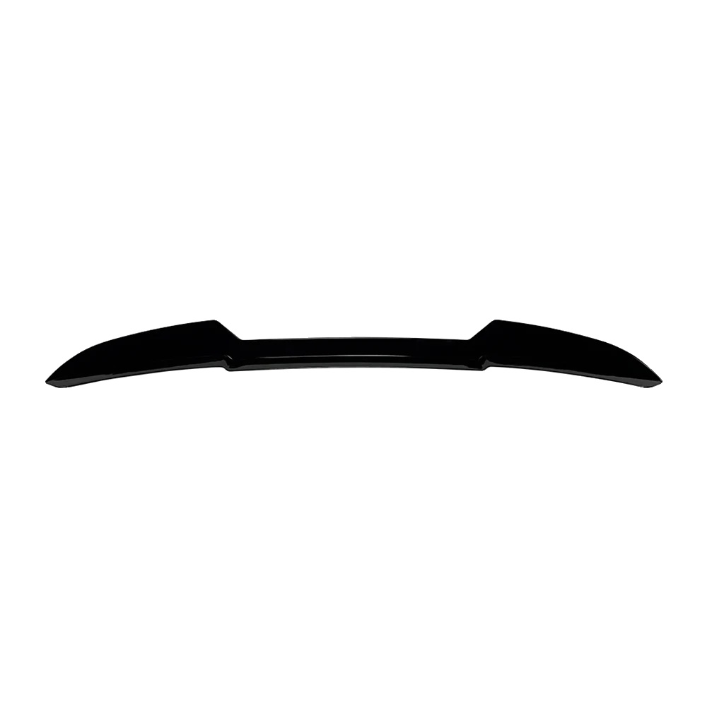 Heckspoiler, Aerodynamische Verbesserung, Einfache Installation, Glänzend Schwarz