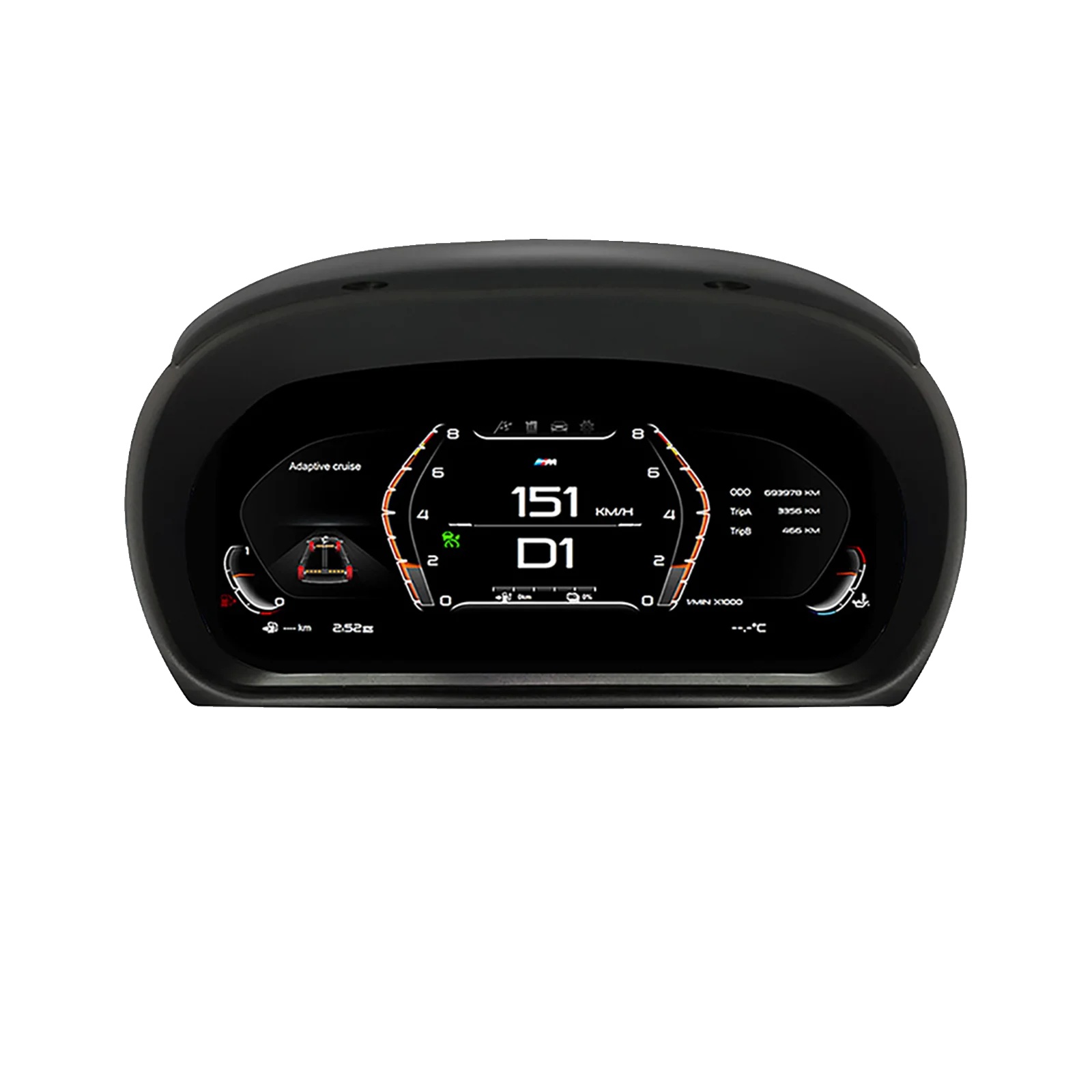 Digitales Geschwindigkeitsmessgerät, 11 Zoll Display, Hohe Auflösung, E90 Ohne Carplay