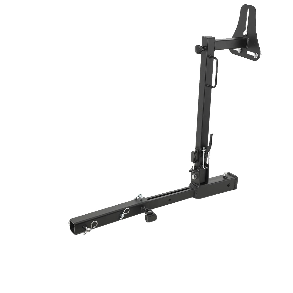 Ersatzradhalter, Verstellbare Länge 56,5-80,5 Cm, Passend Für 16"-24" Räder, 110 Lb Tragfähigkeit, 2" Empfänger, Schwere Eisenkonstruktion