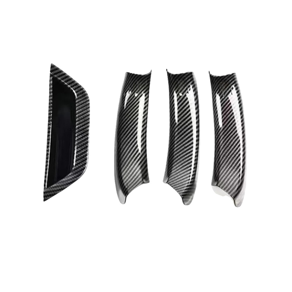 Türgriffabdeckung, Langlebiges Abs-material, Einfache Installation, 4stk Carbonfaser