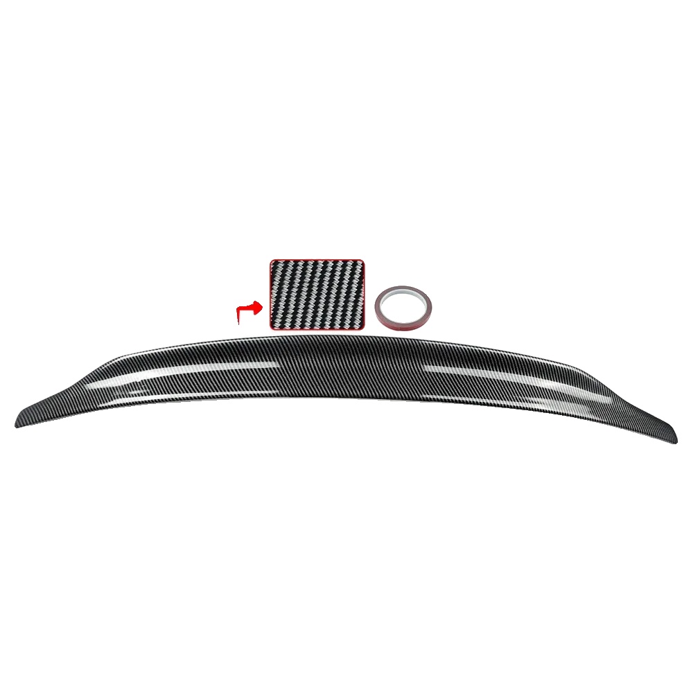 Spoiler, Carbonfaser-optik, Einfache Installation, Kohlenstoffoptik