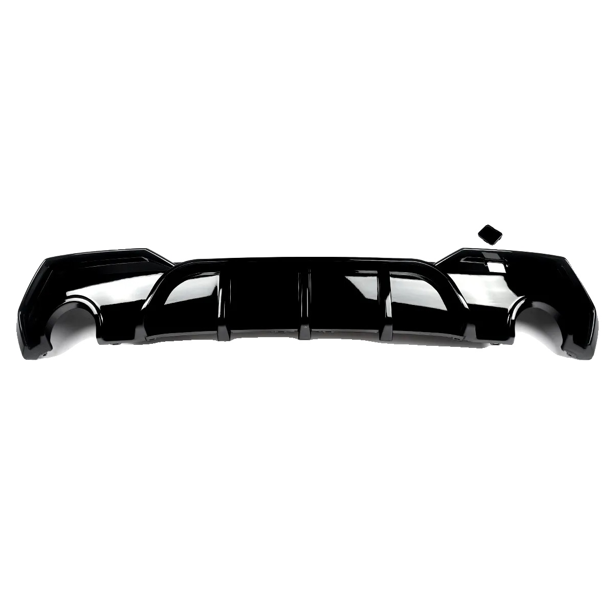 Hinterer Diffusor, Glänzende Schwarze Oberfläche, Maßgeschneidert Für Luxus-coupés, Glänzendes Schwarz