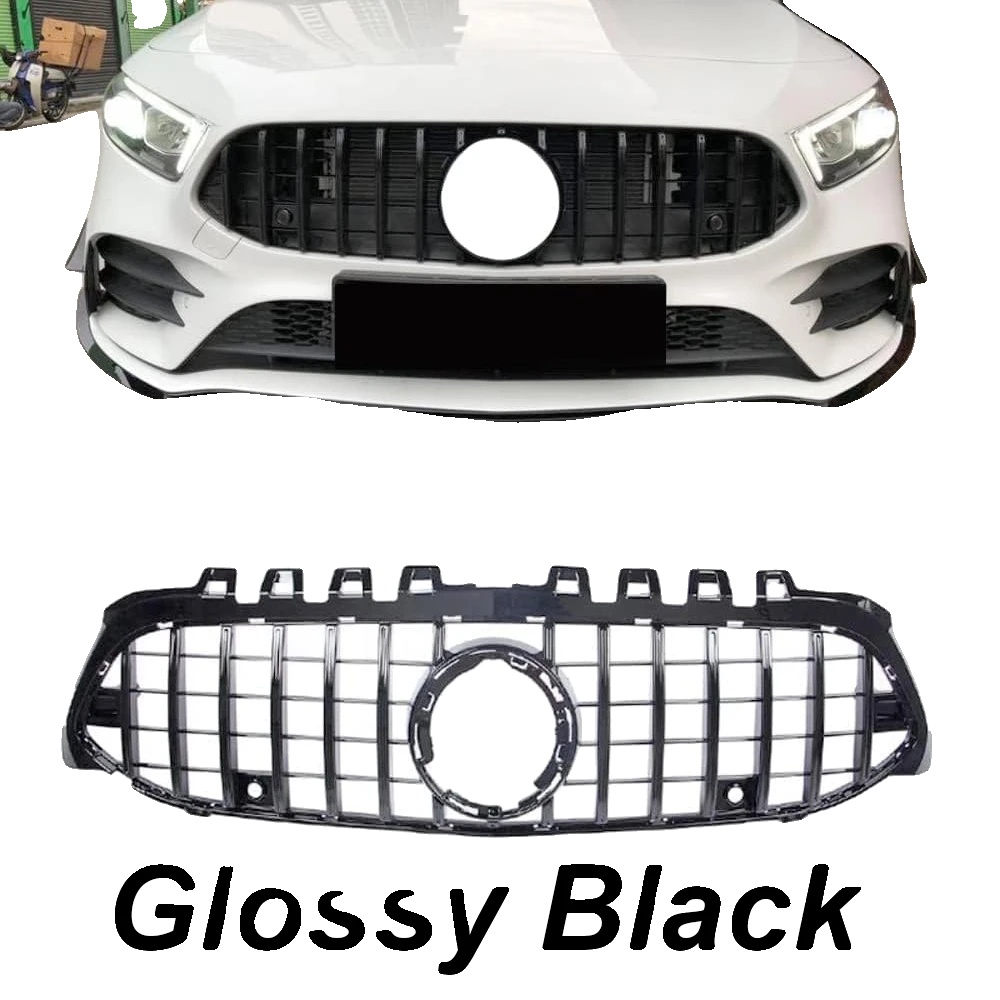 Frontstoßstangen-grill, Gt-stil Design, Direkter Ersatz, Schwarz