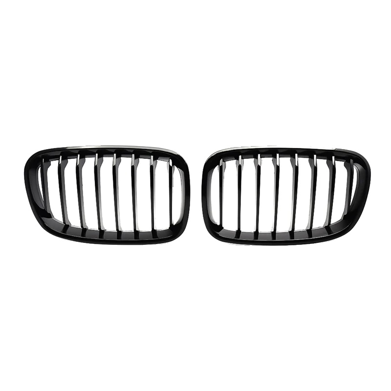 Rennsportgrills, Sportliches Design, Perfekte Passform, Glänzendes Schwarz