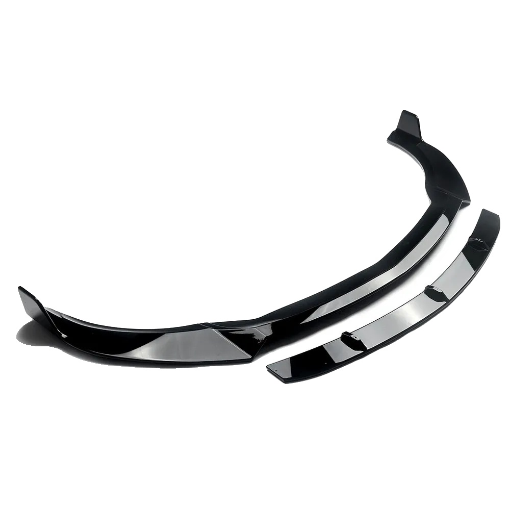 Frontstoßstangen-splitterlippe, Kompatibel Mit Amg-line-modellen, Langlebiges Abs-material, Glänzendes Schwarz