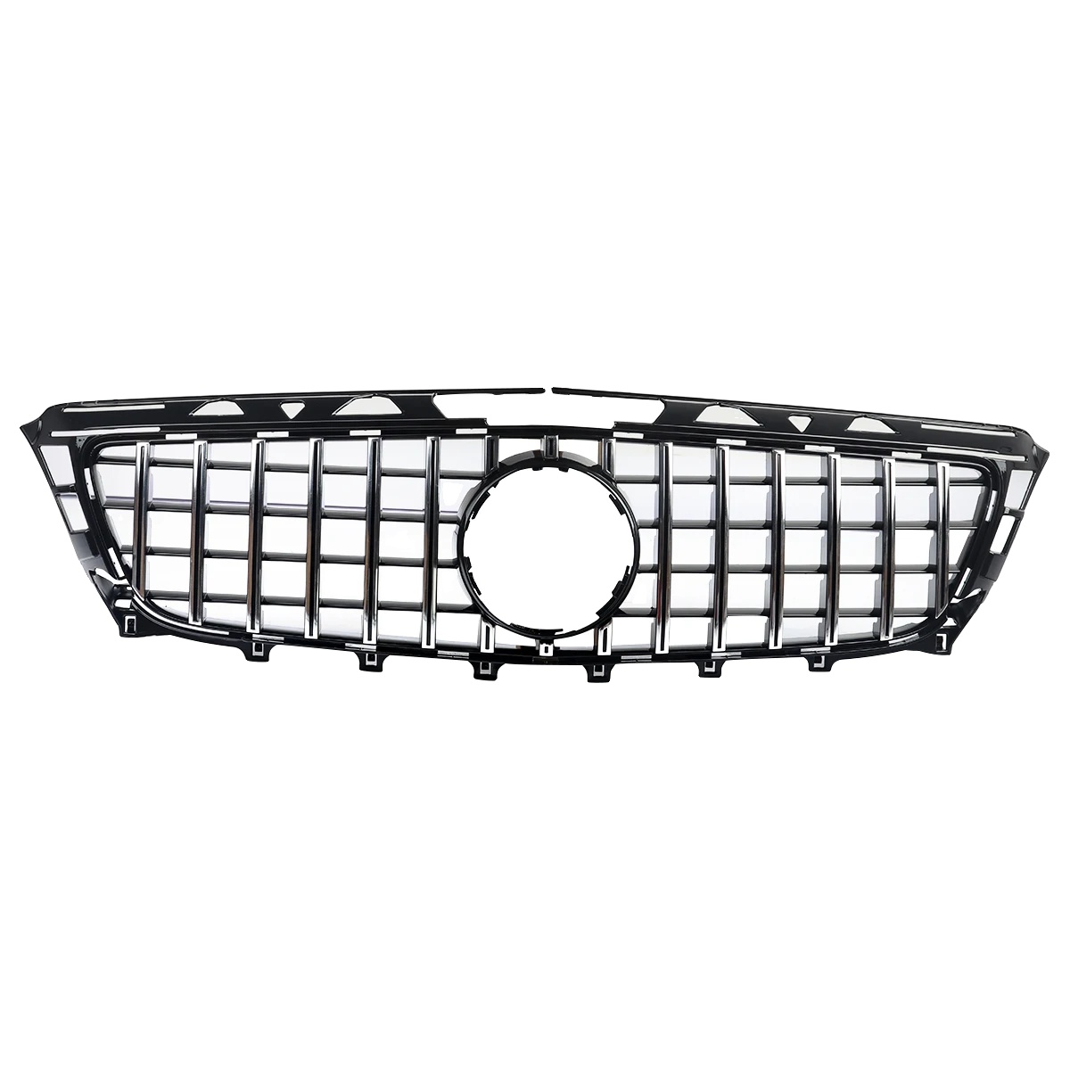 Renngrill, Gt-r-stil, Kompatibel Mit Mercedes Benz Cls, Chrom Schwarz