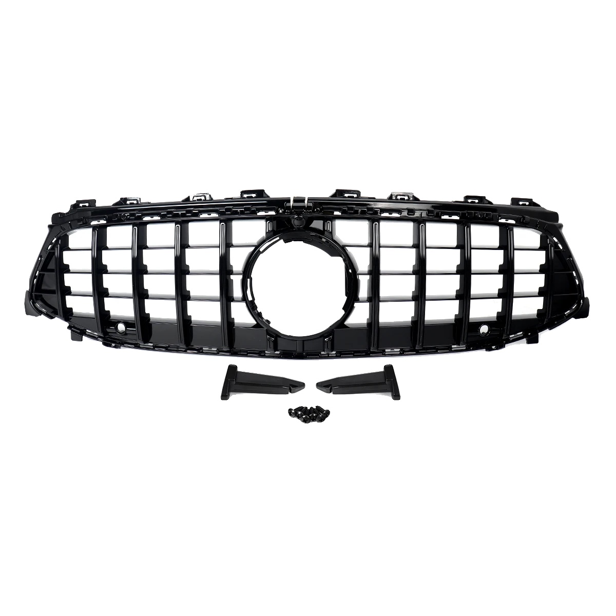 Grille, Rennsportdesign, Abs-material, Schwarz