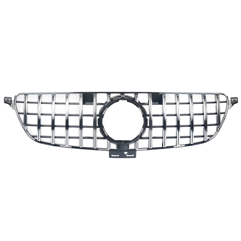 Frontkühlergrill, Gt-r Stil, Für Mercedes Benz Gle-klasse, Chrom Schwarz