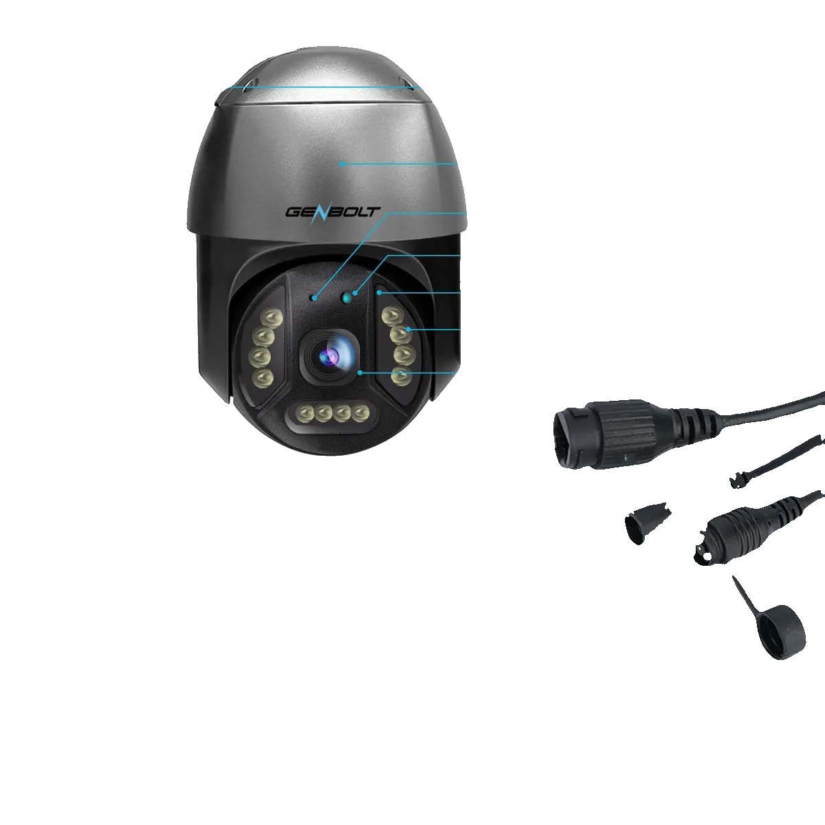 Outdoor-wlan-kamera, 4k-auflösung, Automatische Verfolgung, Gb213v