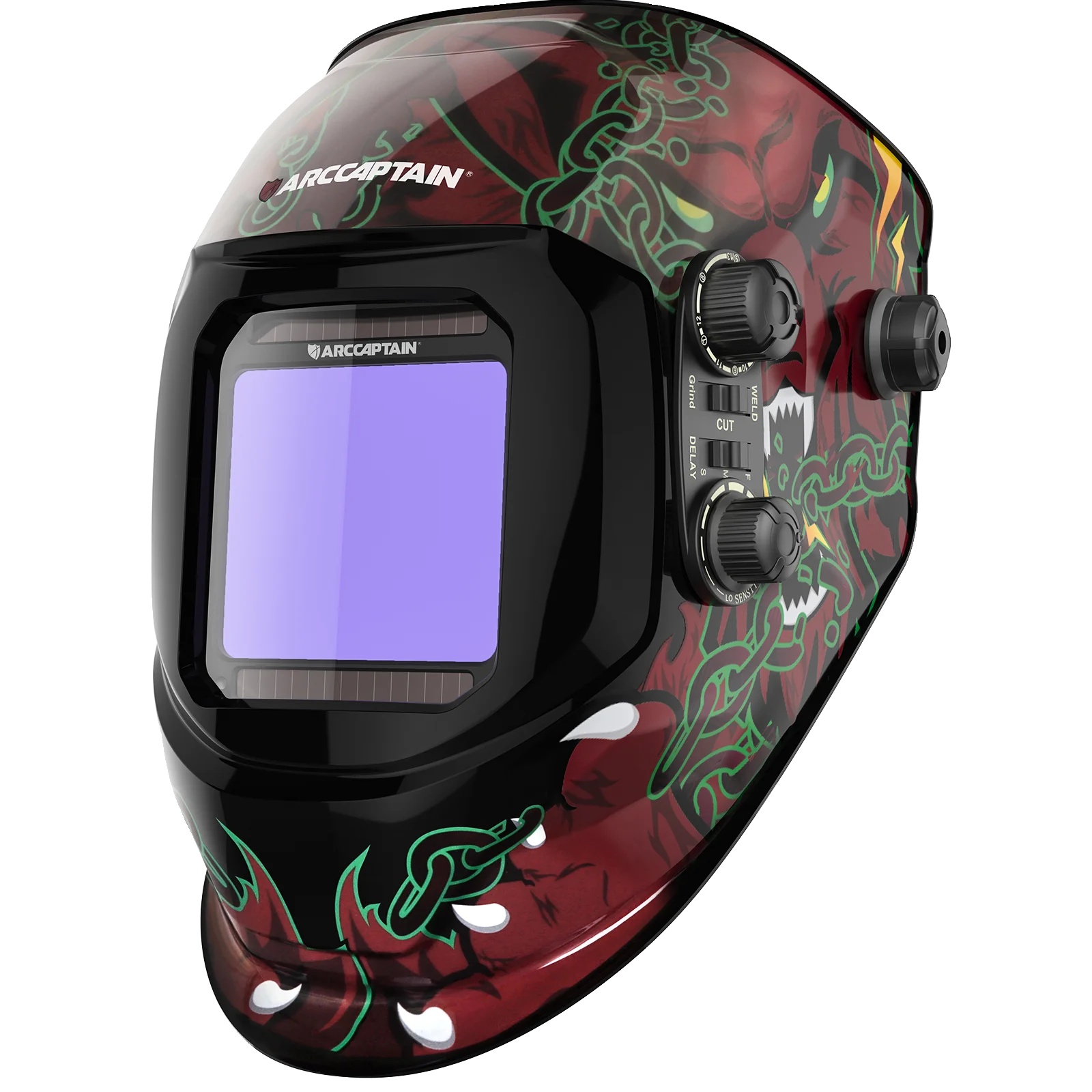 Schweißhelm, Automatisches Abdunkeln, True Color Technologie, C