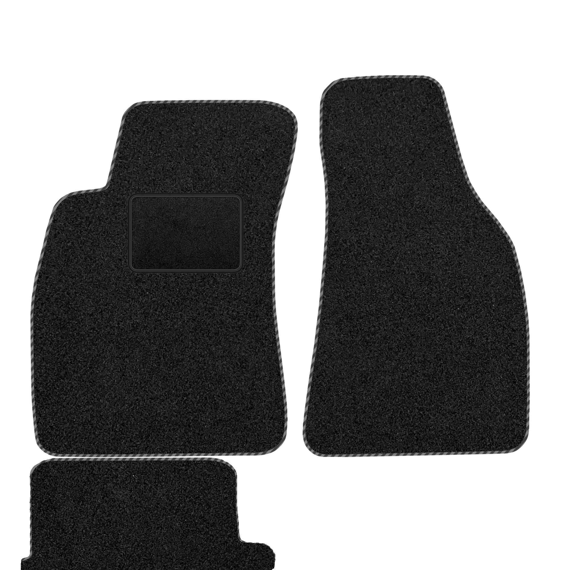 Mats & Teppiche, Synthetische Faser, Maßgeschneidert Für Audi A3 Ii 8p, Schwarz