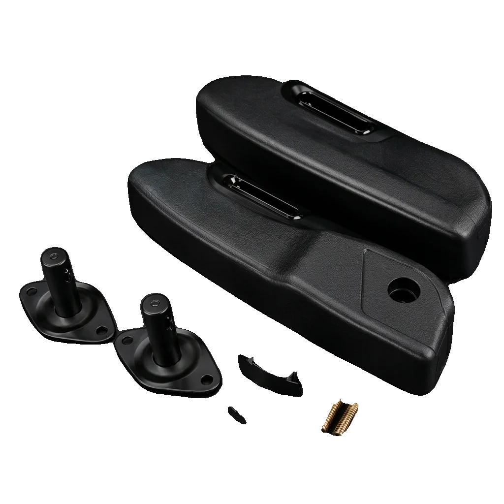 Verstellbares Sitzarmlehnen-kit, Pu-leder-material, Metallhalterung, Kompatibel Mit Autos Und Lastwagen, Einfache Installation, Vielseitiges Design