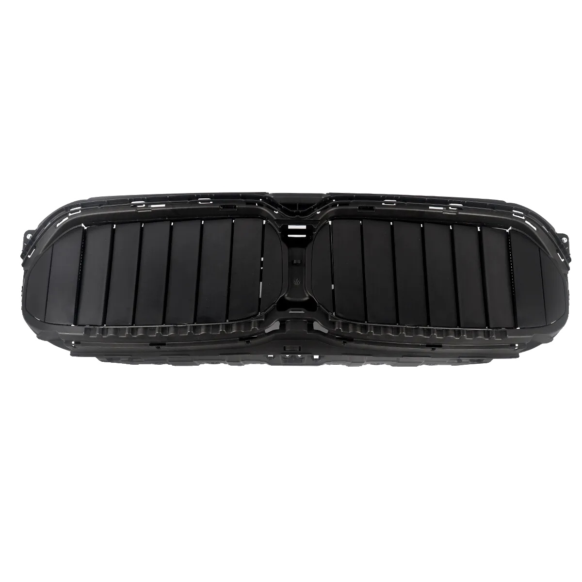 Grill, Langlebiger Abs-kunststoff, Verbessertes Luftstromdesign, Schwarz