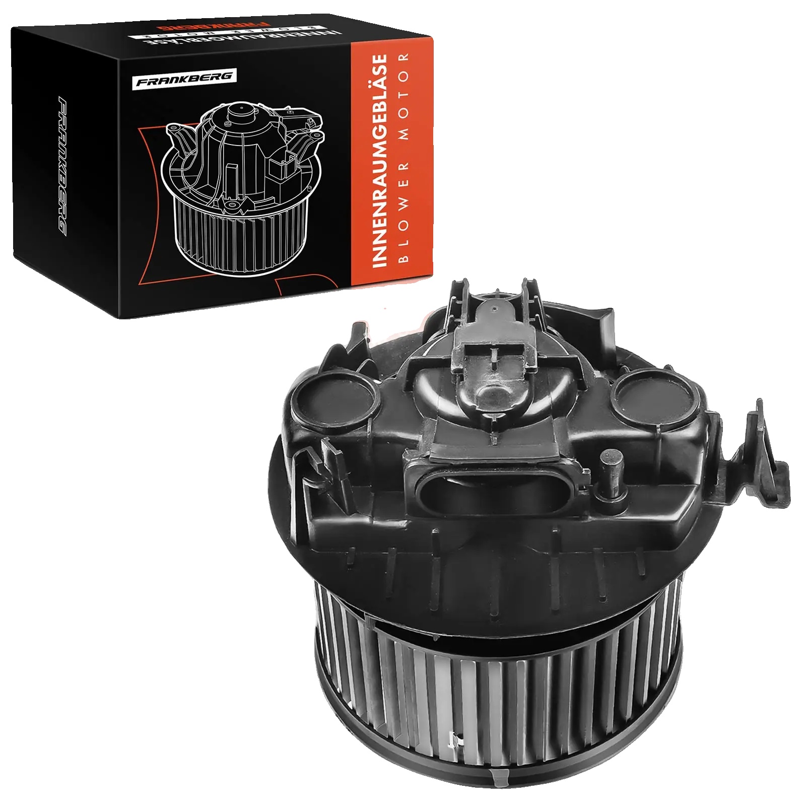 Blasermotor, Durchmesser 147 Mm, Spannung 12 V, Leistung 240 W, 2 Anschlusskontakte, Rechtsdrehung