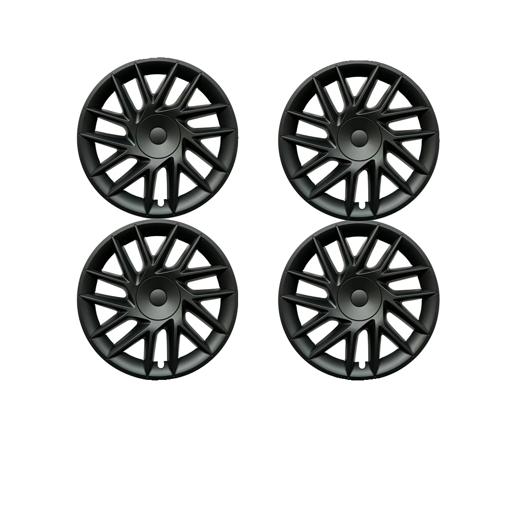 Radkappe, Schutzdesign, Kompatibilität Mit Modell 3, Matte Schwarz 4, Tesla Modell 3, Highland 2024