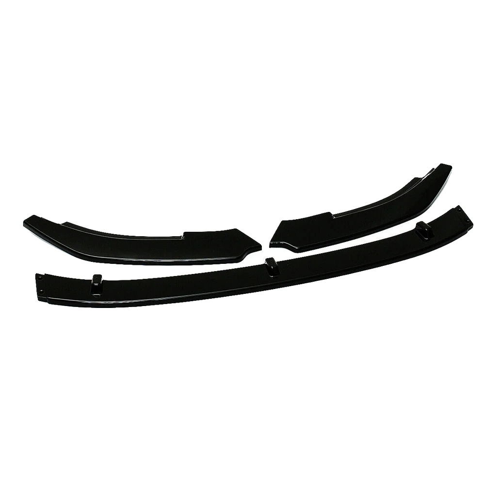 Frontlippe Spoiler, Aggressives Design, Robuste Abs-konstruktion, Kohlenstofffaser