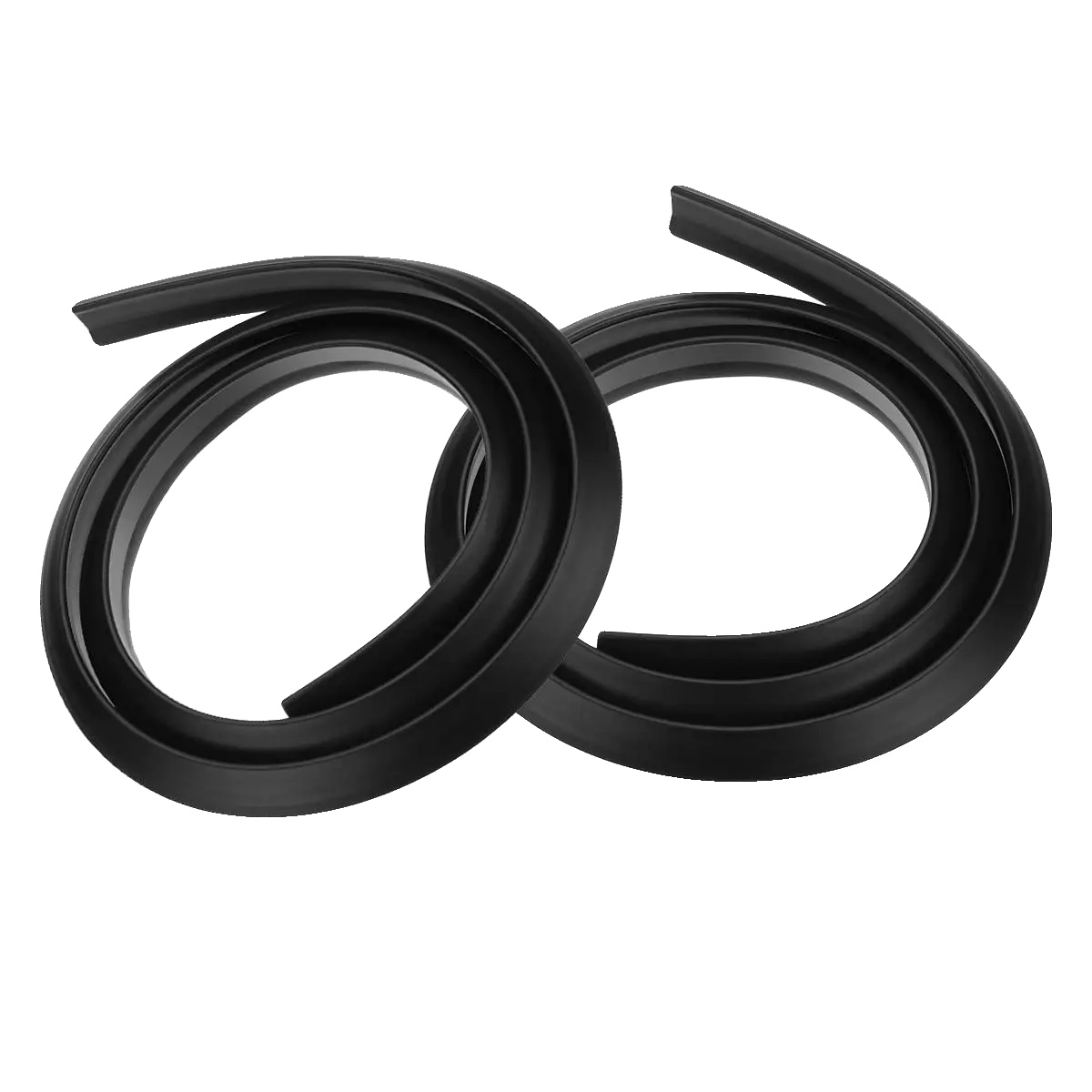 Kotflügelverbreiterungen Schutz, Gummi Material, 150 Cm Länge, Schwarze Farbe, Universelle Kompatibilität, 900 Gramm Gewicht