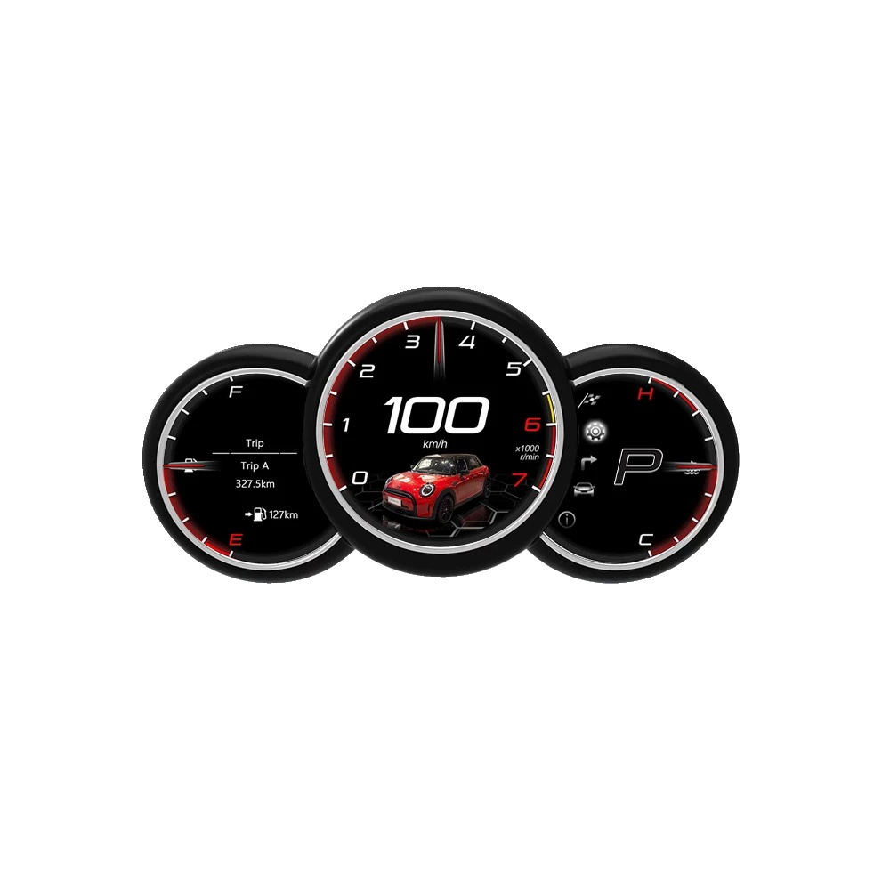 Tachometer-cluster, Digitales Display, Kompatibel Mit Mini Cooper Modellen, R55 R56 R57 R60