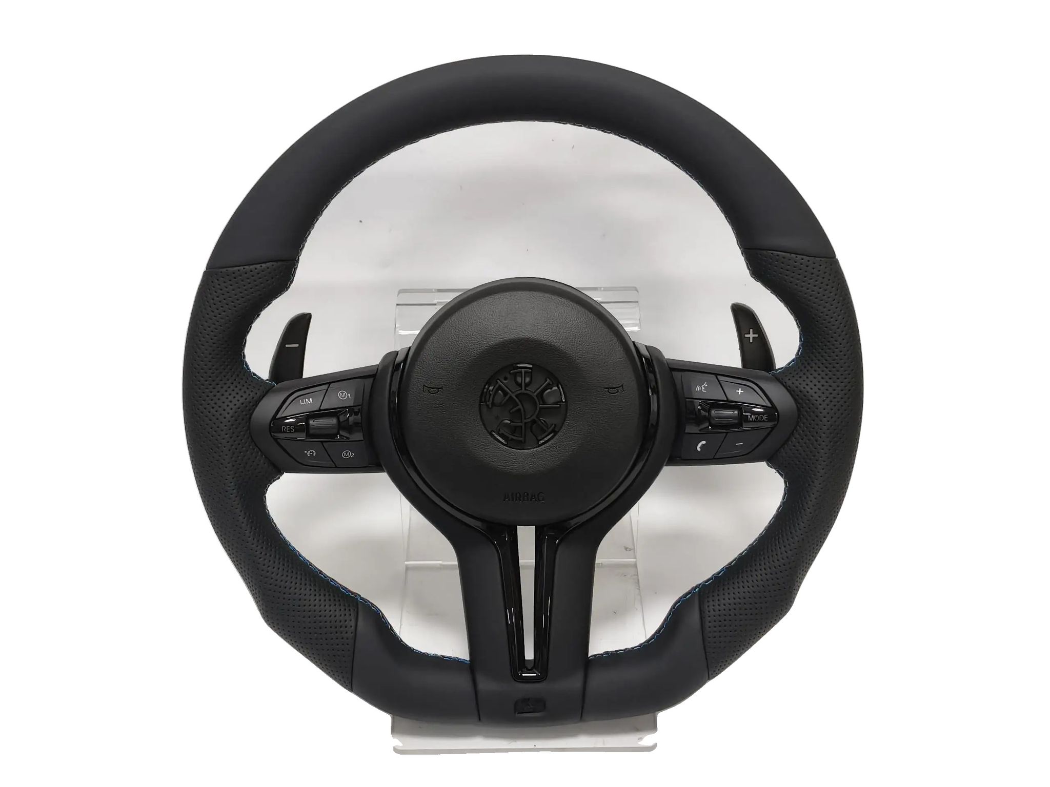 Lenkrad, Perforiertes Leder, Kompatibel Mit Luxusfahrzeugmodellen, M3 Mit Airbag