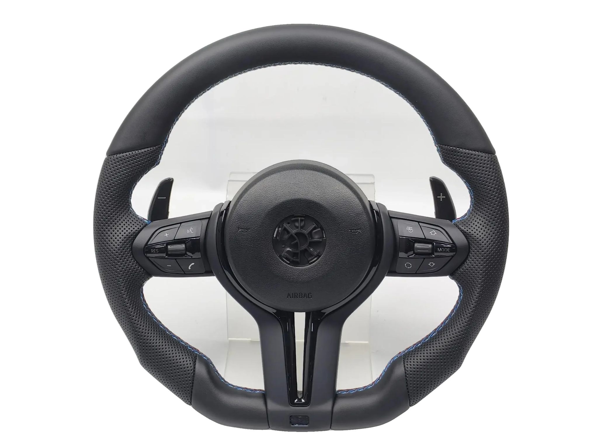Lenkrad, Perforiertes Leder, Kompatibel Mit Luxusfahrzeugmodellen, E90 Mit Airbags