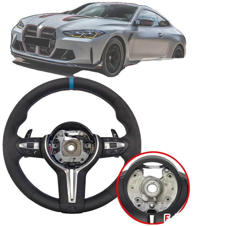Lenkrad-upgrade, Leder-material, Kompatibel Mit Verschiedenen Luxusfahrzeugmodellen, E90 Kein Ab