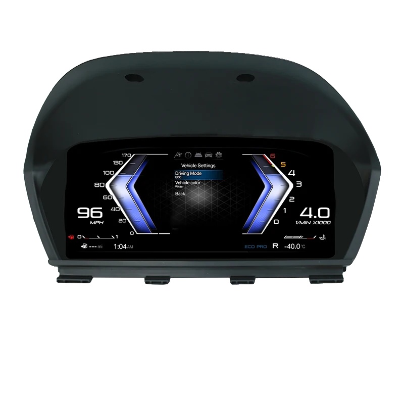 Digitales Instrumentencluster, Lcd-panel, Anpassbare Ui-optionen, Mit Carplay & Mit Glasfaser