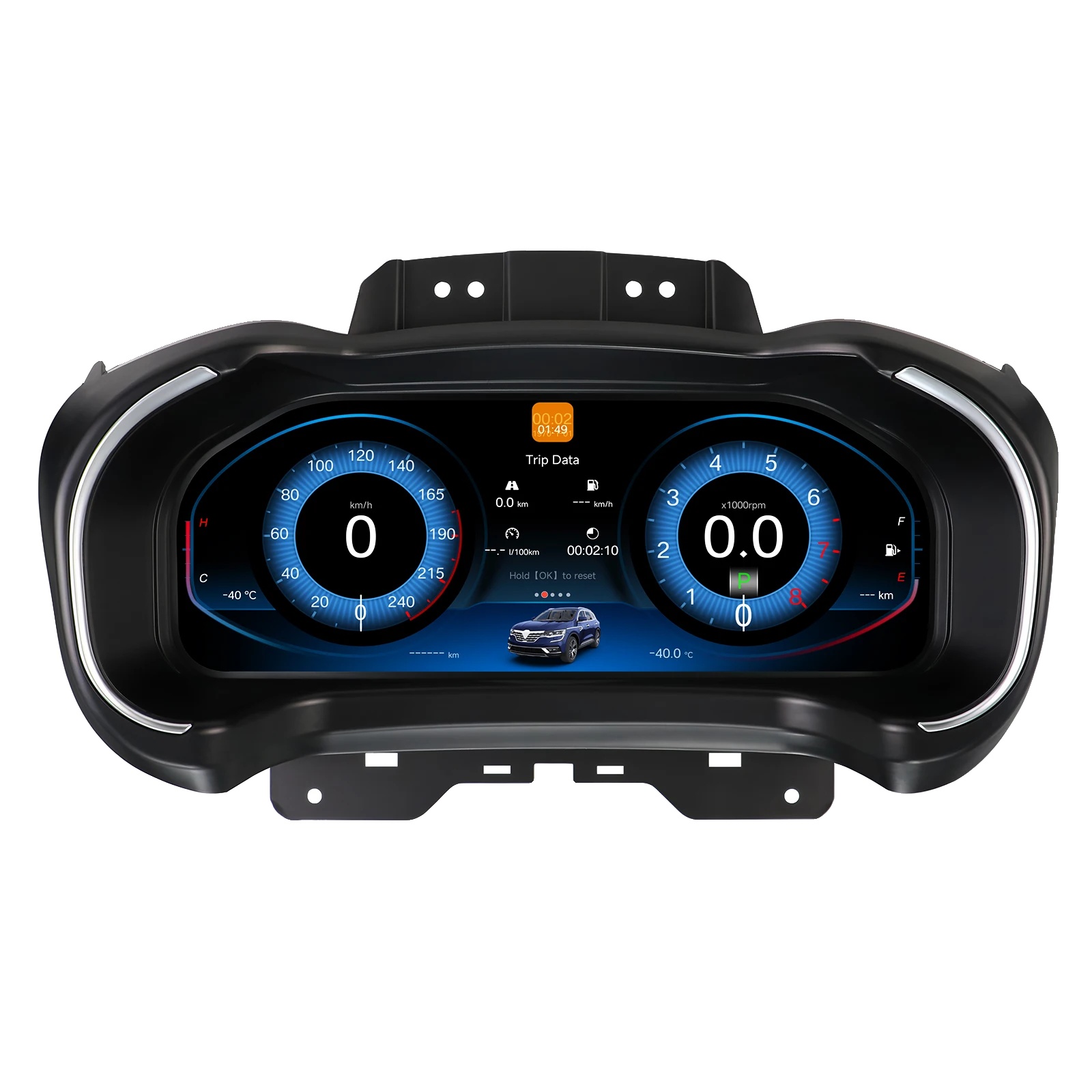 Carplay, Digitales Armaturenbrett-messgerät, Lcd-display, Kompatibel Mit Renault Koleos 2016 - 2020, Instrumentencluster
