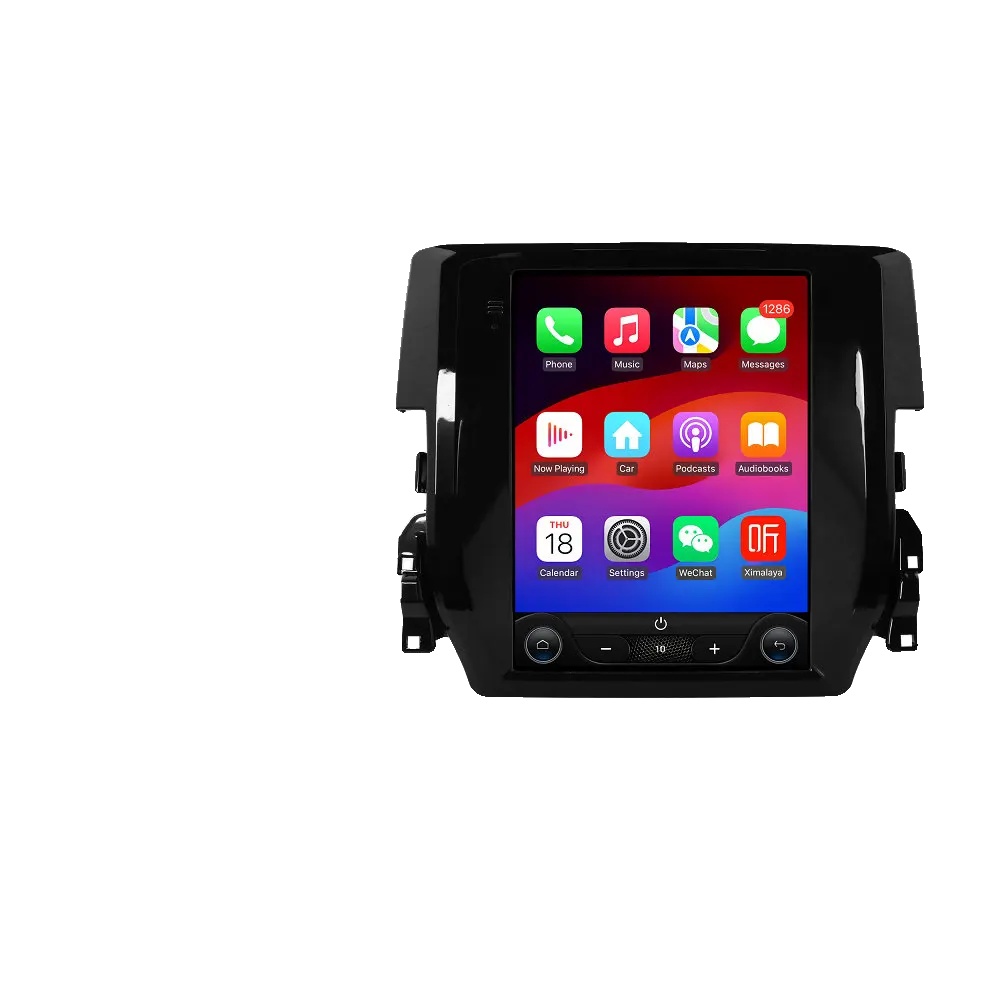 Auto-multimedia-player, Touchscreen, Unterstützt Mehrere Formate, Kompatibel Mit Honda Civic 2015-2020, P3-cp(2g 64g-4core)