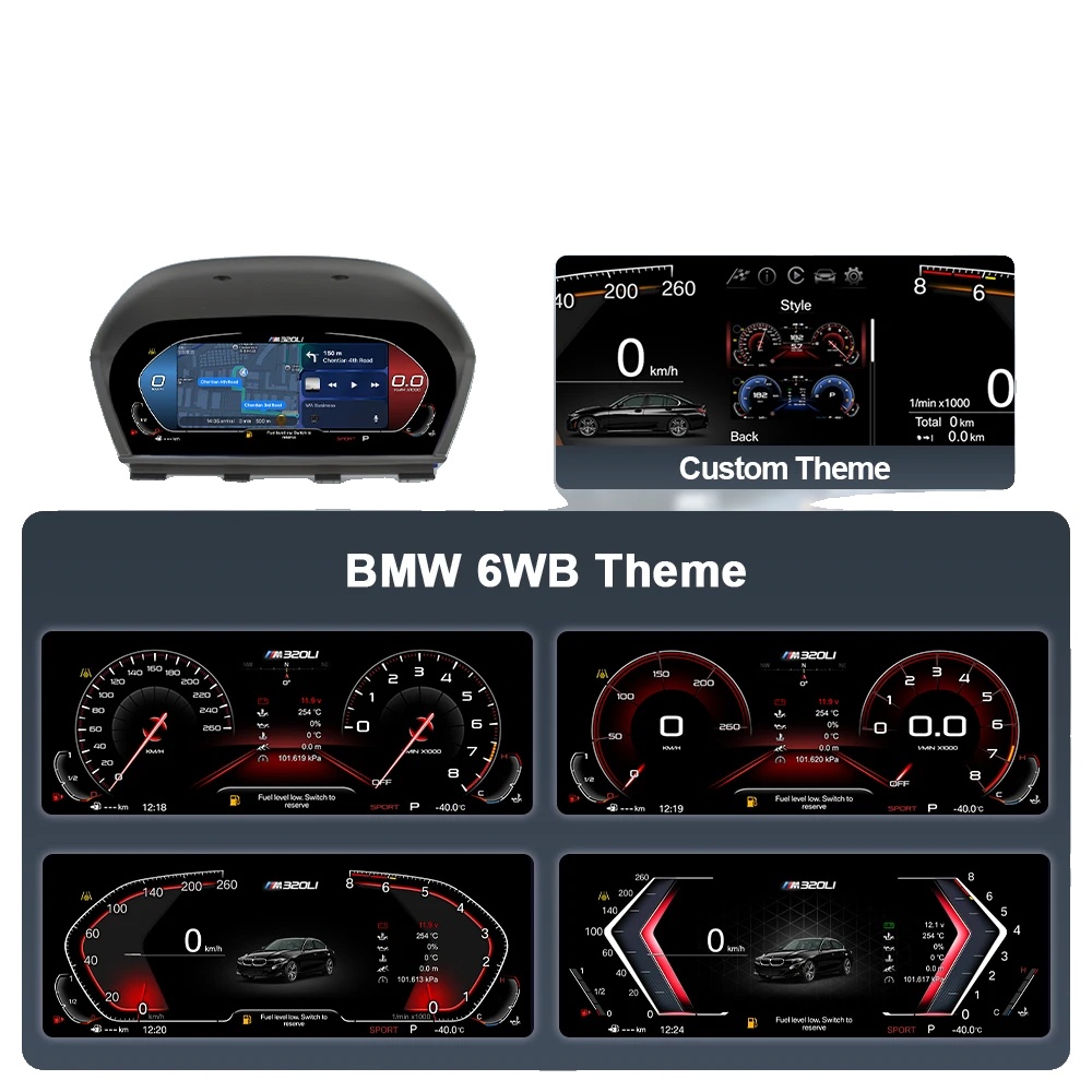 Digitales Dashboard, Echtzeit-navigation, Smartphone-integration, F20 Carplay-version