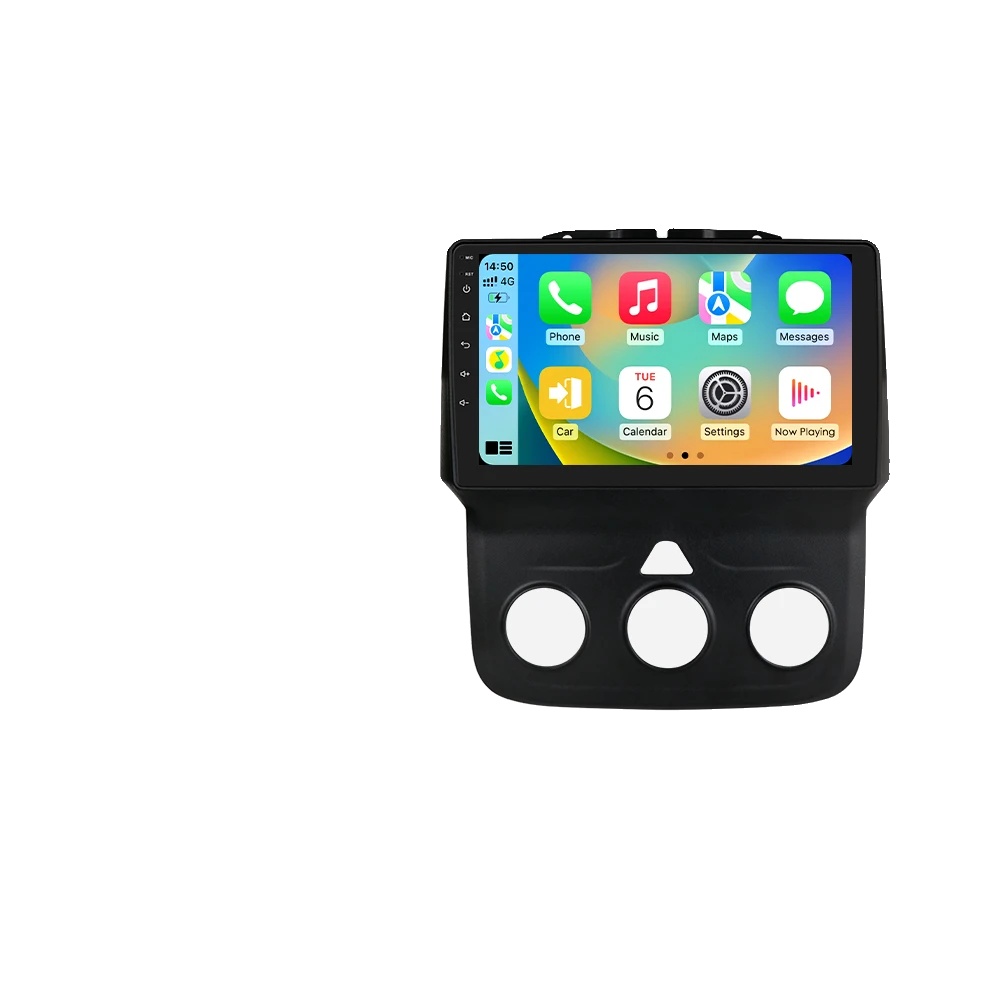 Autoradio, Touchscreen-display, Smartphone-kompatibilität, Kompatibel Mit Dodge Ram 1500 2500 3500 2013-2018, P4cp