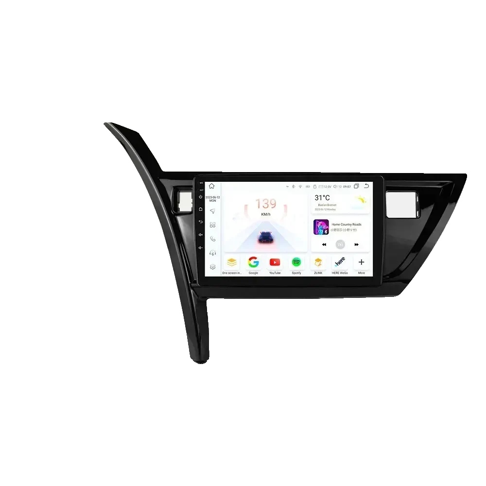 Autoradio, Ki-sprachsteuerung, Unterstützung Für Mehrere Formate, Kompatibel Mit Toyota Corolla Auris 2013 - 2016, S1(8kern 3g 32g) Ki
