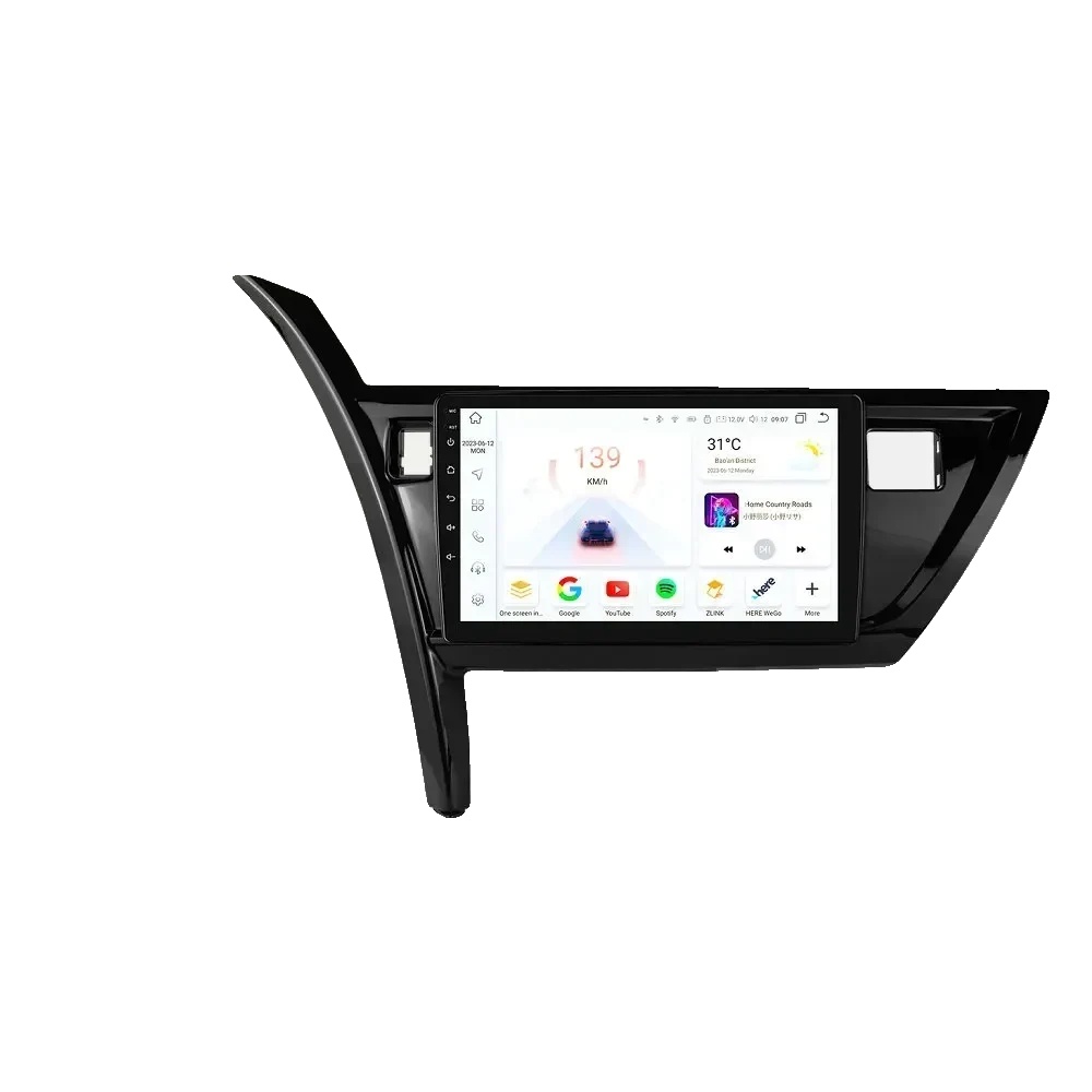 Autoradio, Ki-sprachsteuerung, Unterstützung Für Mehrere Formate, Kompatibel Mit Toyota Corolla Auris 2013 - 2016, S6 (8kern 6g 64g)