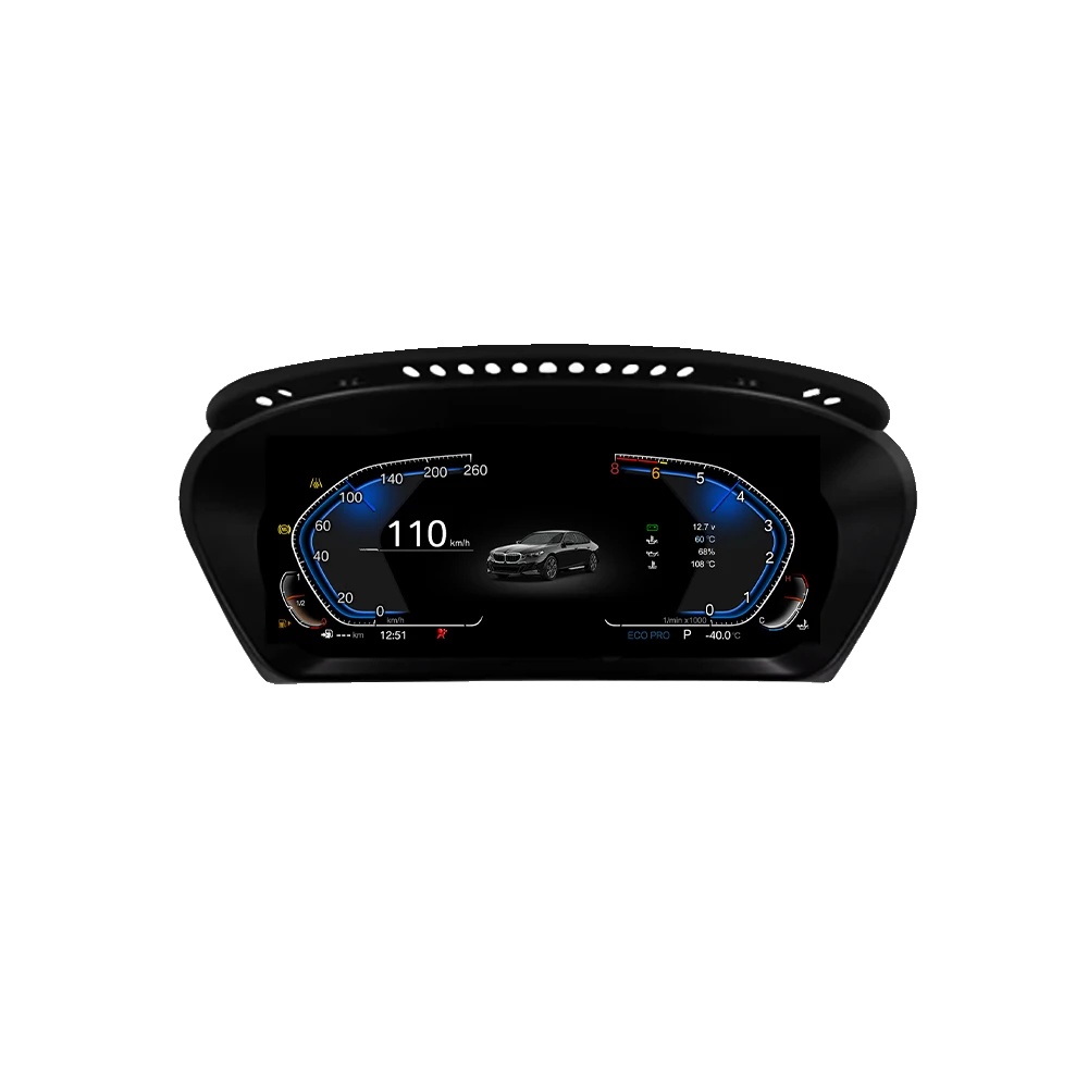 Instrumententafel, 12,3 Zoll Display, Für Luxusfahrzeug 5er Serie E60 E61 E63 E64, E60 E61