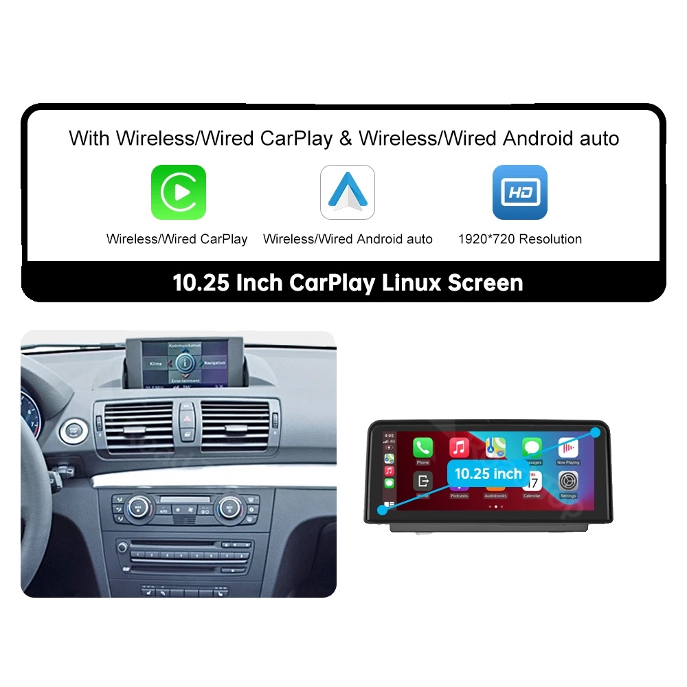 Auto-multimedia-display, Drahtlose Konnektivität, Touchscreen-schnittstelle, 10.25 Ccc-system