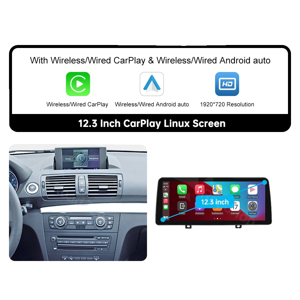 Auto-multimedia-display, Drahtlose Konnektivität, Touchscreen-schnittstelle, 12.3 Ccc-system
