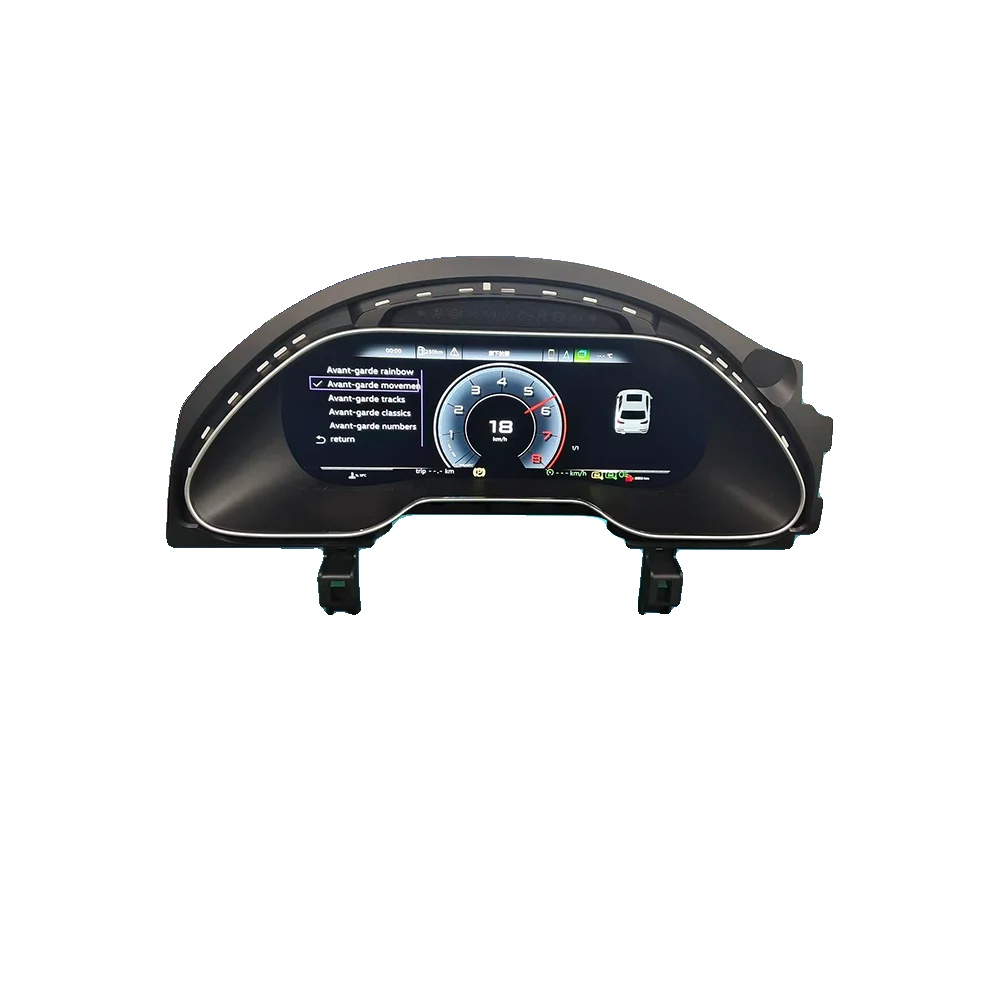 Digitales Dashboard, 12,3 Zoll Display, 1920 X 720 Auflösung, 4 X 45w Leistungsabgabe, Abs-kunststoffmaterial, Für Audi Q7 (2007-2015)