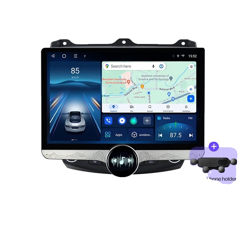 Autoradio, Multimedia-wiedergabe, Touchscreen, Kompatibel Mit Honda Accord 7 (2003-2008), X7 Plus 4+64g 29,21 Cm